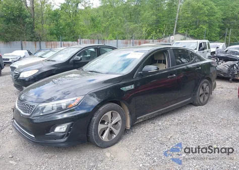 2015 Kia Optima Hybrid из США, поврежденный, VIN KNAGM4AD3F5081970